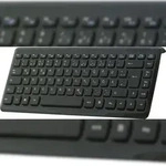 Perixx Periboard-407 USB Tastatur Deutsch, QWERTZ Schwarz