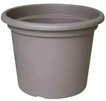 euro3plast Pflanzk&uuml;bel GEO 40 cm taupe rund Taupe 40