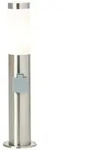 BRILLIANT CHORUS Sockelleuchte 49,5 cm Edelstahl / Kunststoff Edelstahl, 43693/82