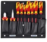 GEDORE Werkzeugkarte mit VDE-Zangen/Schraubendreher-Sortiment, 1100 W-002 VDE
