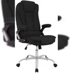 CLP B&uuml;rostuhl Thor Stoff Stoff HBT: 113x69,5x78 cm schwarz