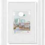 walther + design Lifestyle Kunststoff Bilderrahmen 24x30 cm WEISS