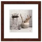 walther + design Walther Design Bilderrahmen Home 40 x 40 cm Walnussbraun