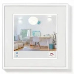 walther + design Lifestyle Kunststoff Bilderrahmen 030X030 WEISS
