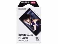 Fujifilm Sofortbildfilm Instax Mini Black Frame 16537043 10 Aufnahmen