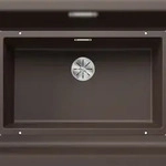 BLANCO GmbH + Co KG BLANCO SUBLINE 700-U Unterbausp&uuml;le / SILGRANIT / Cafe / Stopfen