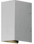 Gnosj&ouml; Konstsmide AL LED-Wandleuchte gr/alu 7940-310