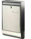 Briefkasten Berlin H.500mm B.285mm T.105mm VA DIN C4