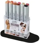 Layoutmarker Copic Sketch Set Hautfarben 12 St&uuml;ck