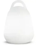 Lumisky LIBERTY RGB H24CM kabellose Lampe Polyethylen Weiss