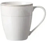 Ritzenhoff & Breker Kaffeebecher / Isabella / Porzellan / Beige / 350 Ml