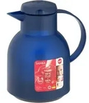 Emsa Isolierkanne Samba Quick Press Polypropylen (PP) 1 l blau