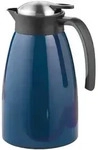 Caterado Isolierkanne GLACE in dunkelblau, lackiert. Inhalt: 1,5 Liter f&uuml;r ca. 11
