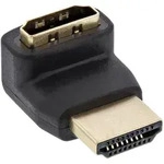 InLine&reg; HDMI Adapter, Stecker / Buchse, gewinkelt oben, vergoldete Kontakte 4K2K