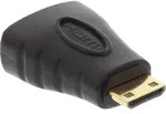 InLine&reg; 17690G HDMI Adapter, HDMI A Buchse auf Mini HDMI C Stecker, 4K2K kompatibel,