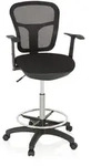 Arbeitsstuhl / Counterstuhl TOP WORK 108 Netz schwarz hjh OFFICE