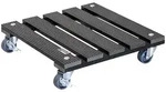 WAGNER Pflanzenroller WPC 29 x 29 x 7,5 cm, f&uuml;r au&szlig;en&innen, anthrazit, wetterfest,
