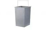 Hailo Inneneimer 1091309 hellgrau 15 Liter 225 x 230 x 340 mm und Henkel