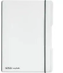 Herlitz Notizbuch A5 Kariert PP (Polypropylen) Transparent