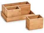 Zeller, Organizer-Set, 4-tlg., Bamboo