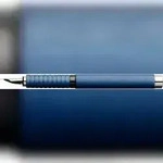 FABER-CASTELL F&uuml;ller Essentio Aluminium Blau mit gefedertem Clip,