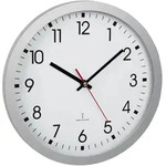 TFA-Dostmann 60.3522.02 Wanduhr Quarzwanduhr Rund Silber