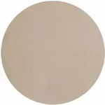 ASA Selection Table Tops Tischset Rund, Lederoptik, Kunstleder, Stone / Beige, &Oslash; 38
