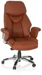 Luxus Chefsessel PRADO Leder braun hjh OFFICE