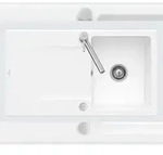 Villeroy & Boch Villeroy&Boch Sp&uuml;lbecken inkl. Ablaufgarnitur mit Handbet&auml;tigung,