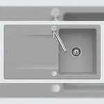 Villeroy & Boch Villeroy&Boch Sp&uuml;lbecken inkl. Ablaufgarnitur mit Handbet&auml;tigung,