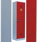 Umweltschrank Gefahrstoffschrank Pflanzenschutzschrank 195x50cm grau/blau 566241