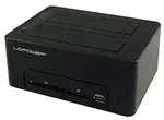 LC-Power LC-DOCK-U3-CR - Festplatte - SSD - SATA - 2.5,3.5 Zoll - USB 3.2 Gen 1 (3.1