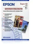 Epson Premium Semigloss Photo Paper, DIN A3+, 250 g/m2, 20 Blatt