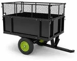 Baumarktplus Rasentraktor Anh&auml;nger Kippanh&auml;nger 300 kg kippbar mit Kupplung