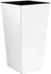 Prosperplast - Hoher Pflanztopf Urbi 91,5L aus Kunststoff, 40 x 40 x 75 cm in Wei&szlig;
