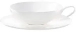 ASA Selection &agrave; table Teetasse mit Untertasse Warmes Wei&szlig; 170ml
