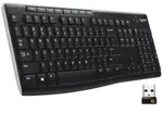 Logitech K270 USB Wireless Keyboard - spritzwassergesch&uuml;tzt - Schnellzugriffstasten