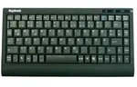 KeySonic ACK-595 C+ Mini-Tastatur PS/2 USB schwarz US-Layout