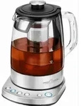 ProfiCook PC-WKS 1167 G Tee-/Wasserkocher 1,5l 2200Watt Edelstahl/Glas