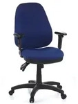 B&uuml;rostuhl / Drehstuhl ZENIT PRO Stoff blau hjh OFFICE