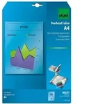 sigel Inkjet-Folie, DIN A4, transparent, klar, 100 my