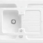 Villeroy & Boch Villeroy&Boch Sp&uuml;lbecken, K&uuml;chensp&uuml;le Condor 45 Wei&szlig; Alpin