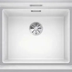 BLANCO GmbH + Co KG BLANCO SUBLINE 500-IF SteelFrame Einbausp&uuml;le SILGRANIT wei&szlig; ab