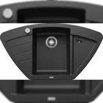 BLANCO GmbH + Co KG BLANCO ZIA 9 E Einbausp&uuml;le SILGRANIT anthrazit ab 60 cm Excenter