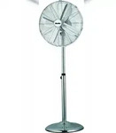 DeKo Standventilator Stratos B600 Chrom / Nickel gl&auml;nzend
