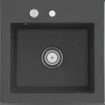 Villeroy & Boch Villeroy&Boch Sp&uuml;lbecken, K&uuml;chensp&uuml;le Subway 50 S Graphite