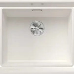 BLANCO GmbH + Co KG BLANCO SUBLINE 500-F Einbausp&uuml;le SILGRANIT wei&szlig; ab 60 cm