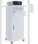 VCM Hifi-M&ouml;bel Neta Wei&szlig; H. 108 x B. 60 x T. 50 cm