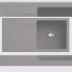 Villeroy & Boch Villeroy&Boch Rechteckiges Sp&uuml;lbecken, K&uuml;chensp&uuml;le Siluet 60