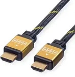 ROLINE GOLD HDMI High Speed Kabel mit Ethernet, 10 m